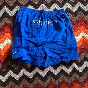 Ralph Lauren Men's Bright Blue Athletic Shorts